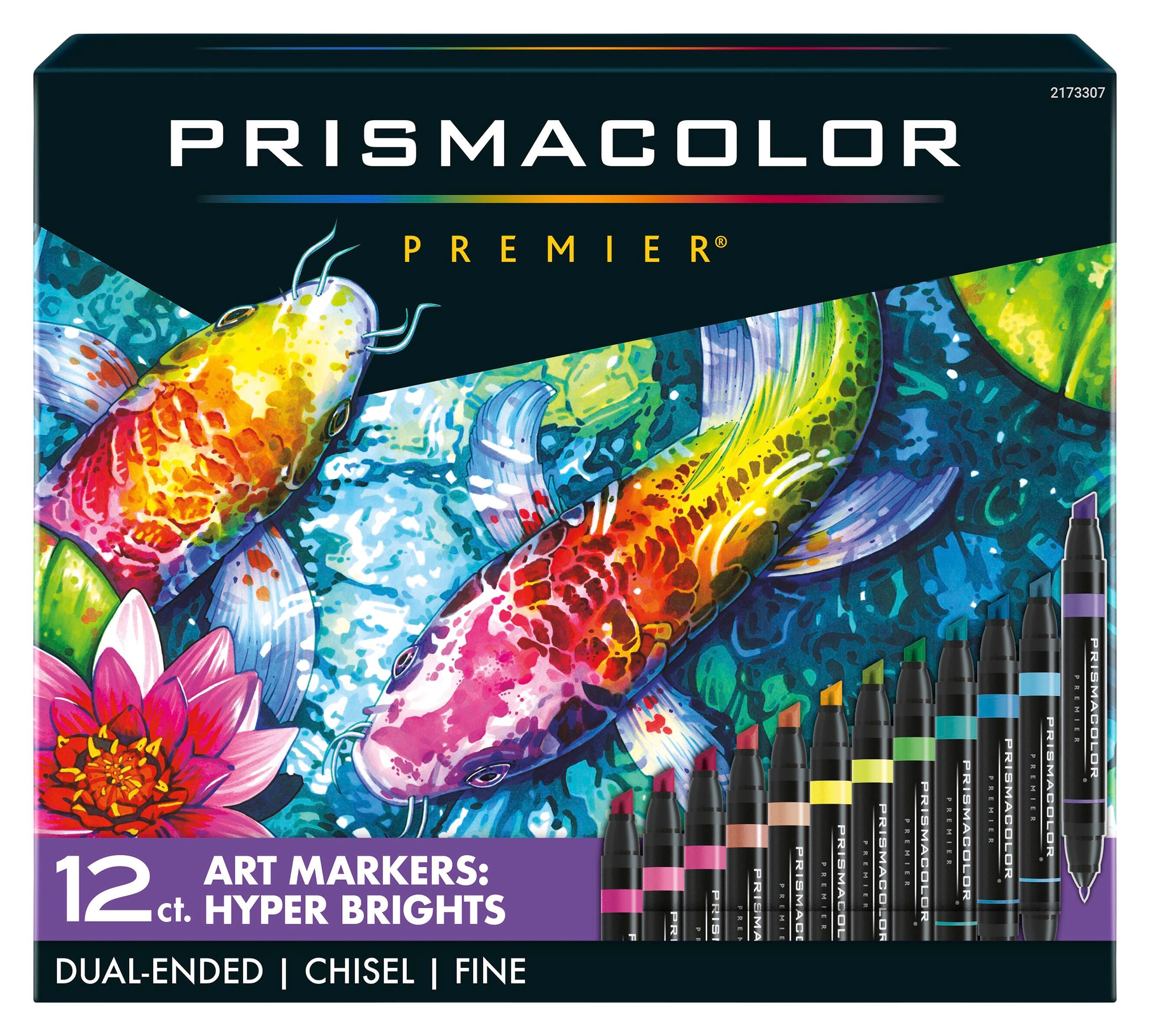 Prismacolor 48 Art orders Markers Chisel/Fine